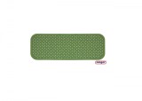 Covoras antiderapant cada 96x34cm, cu ventuze pentru fixare - Verde