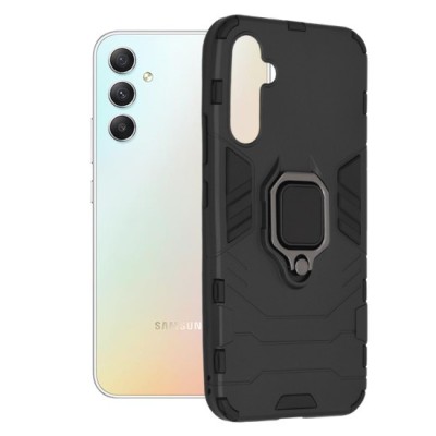 Husa pentru Samsung Galaxy A34 5G - Techsuit Silicone Shield - Black foto