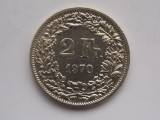 2 FRANCS 1970 ELVETIA
