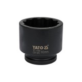 Cumpara ieftin Cheie tubulară bihexagonlă de impact 80 mm 1&quot; Yato YT-11995