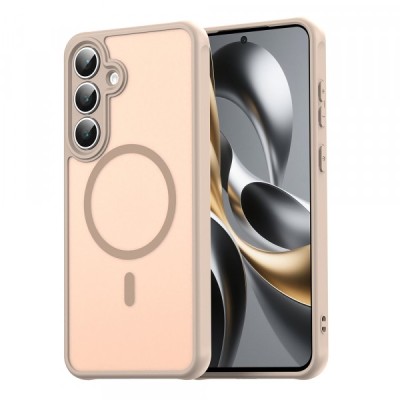 Husa MagSafe pentru Apple iPhone 17 Pro Max, Techsuit, HaloFrost II, Aurie foto
