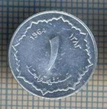 AX 931 MONEDA- ALGERIA - 1 CENTIME -ANUL 1964 -STAREA CARE SE VEDE