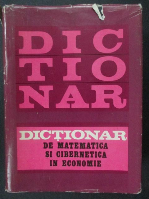 Dictionar de matematica si cibernetica in economie-N.P.Fedorenko