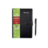 Agenda cu pix, nedatata, 96 file, 70 g/mp, inchidere capsa, 10 x 15 cm, ECADA