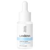 Ser de față Lanbena cu acid hialuronic, anti-&icirc;mbătr&acirc;nire, pentru ten sensibil, 15 ml