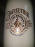 Halba bere vintage traditionala Nemteasca,halba bere masiva gradata BAYREUTHER-BIERBRAUEREI AG-AKTIEN-Seit 1857