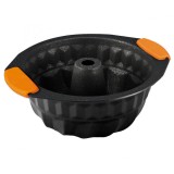 Cumpara ieftin Tava Prajituri cu Maner Silicon, Orange BH/1136