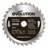 Cumpara ieftin Disc pentru fierastrau circular, taiere lemn Evolution GW180TCT-30, O180x20 mm, 30 dinti