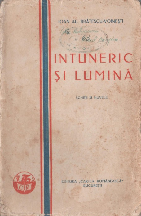 Ioan Al. Bratescu-Voinesti - Intuneric si lumina