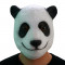 Masca latex urs Panda bear petrecere Halloween Cosplay animal zoo +CADOU!