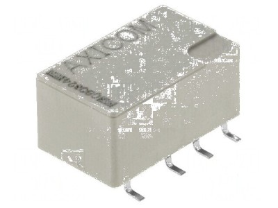Releu electromagnetic DPDT 24VDC 2A 0,5A/125VAC IM foto