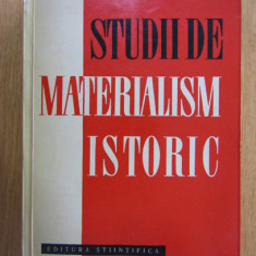Studii de materialism istoric