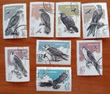 RUSIA(URSS)-" 1965-FAUNA protejata-PASARI"- SERIE-stampilat'' -Vezi-Scan