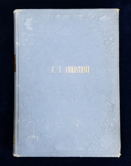 REVISTA PENTRU ISTORIE , ARHEOLOGIE SI FILOLOGIE , condusa de G. TOCILESCU , VOLUMUL III , 1884 , LIPSA PAGINA DE TITLU * foto
