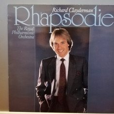 Richard Clayderman + Royal Philharmonic – Rhapsodie (1985/Decca/RFG) - Vinil/NM+