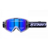 Ochelari cross/enduro Kenny Racing Track albastru/negru/alb