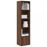 VidaXL Bibliotecă, stejar maro, 31x24x127 cm, lemn prelucrat