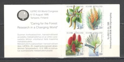 Finlanda.1995 Copaci carnet DF.172 foto