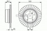 Disc frana BMW Seria 5 Touring (E61) (2004 - 2010) BOSCH 0 986 479 351