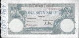 ROMANIA 100000 LEI 1946 - 20 decembrie [1] P- 58a.5 , XF++/ a UNC