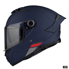 Casca integrala pentru scuter - motocicleta MT Thunder 4 SV A7 albastru mat (ochelari soare integrati) &ndash; tip viziera MT-V-28B XXL (63/64cm)