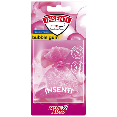 Air Freshener Insenti Fresh Crystals - Bubble Gum, 20g foto