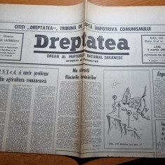 ziarul dreptatea 5 martie 1990-articol granarul europei