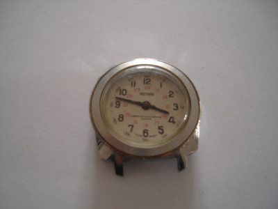 Ceas mecanic Teltime, defect foto