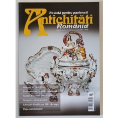 ANTICHITATI , ROMANIA , REVISTA PENTRU PASIONATI , NR.1-2 , 2010