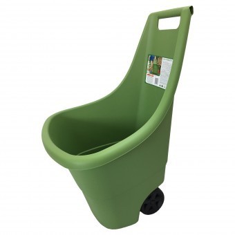 Carucior pentru gradina Strend Pro Keter EASY GO 50 L, 51 x 56 x 84 cm, verde, 2 roti foto