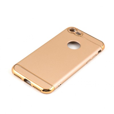 Husa Forcell 3 in 1 Plastic, iPhone 6 /6S, Auriu foto