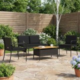 vidaXL Set de grădină cu pernă oțel 42025102