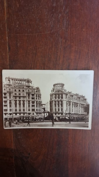 Carte Postala - Bucuresti. Piata Senatului