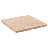 VidaXL Blat de masă, 50x50x2,5 cm, lemn masiv de pin, pătrat