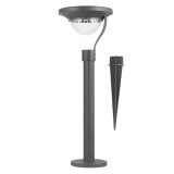 Lampa solara LED cu 2 moduri de fixare, IP65, material ABS, baterie 4.5 V, 200 mah, 450 Lumeni, 42.5 x 15 cm, alb cald, eMazing