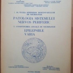 Al VI-lea simpozion romano-bulgar de neurologie. Patologia sistemului nervos periferic- Gh.Pendefunda