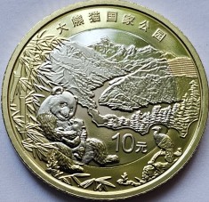 10 Yuan 2023 China, Giant Panda National Park, unc