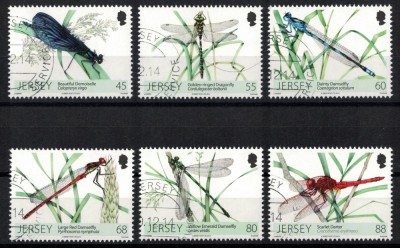 JERSEY 2013 - Insecte, libelule / serie completa foto