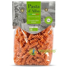 Paste Fusilli din Linte Rosie fara Gluten Ecologice/Bio 250g