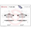 Placute frana Cadillac BLS, Citroen C5 3 (Rd), Ford C-Max (Dm2), Focus 2 (Da), Focus III, Jaguar XF (X250), Mazda 3 (Bk), Opel Vectra C (Z02), Renaul, BREMBO