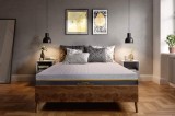 Cumpara ieftin Saltea cu memorie si arcuri individuale Somnexpert Silver Evolution Pocket Spring 90x200, inaltime 24 cm, husa detasabila, fermitate medie