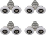 Set 4 Role Cabina Dus, Aliaj Aluminiu, Diametru 23mm, Gri, Accesorii Cabina Dus