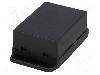 Carcasa ABS, 50.4mmx70mmx29.5mm, GAINTA - NUB705029BK foto