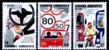 C723 - Grecia 1986 - Trafic 3v.neuzat,perfecta stare, Nestampilat
