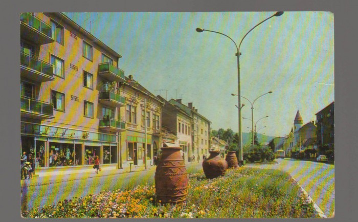 CPIB 17112 CARTE POSTALA - TARNAVENI. STRADA REPUBLICII