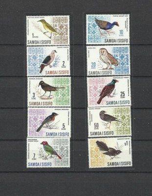SAMOA 1967 FAUNA PASARI foto