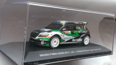 Macheta Skoda Fabia S2000 Castigator Ypres Rally 2014 - Whitebox 1/43 foto