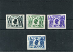 1926 , ROMANIA , ESEURI FERDINAND 1 LEU - MNH NG. foto