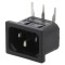 Conector alimentare AC C14 (E) 10A 250VAC BULGIN