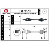 Planetara Toyota Prius Liftback ( W2 ), 1.5 Hybrid (NHW20_), Fata, Stanga, EAI